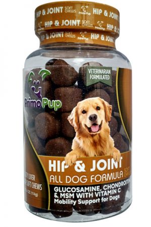 Jar of Hip & Joint Support Soft Chews for Dogs